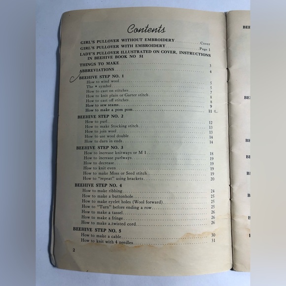 Vintage Knitting Books - Picture 4 of 11